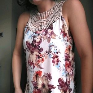 Floral Tank